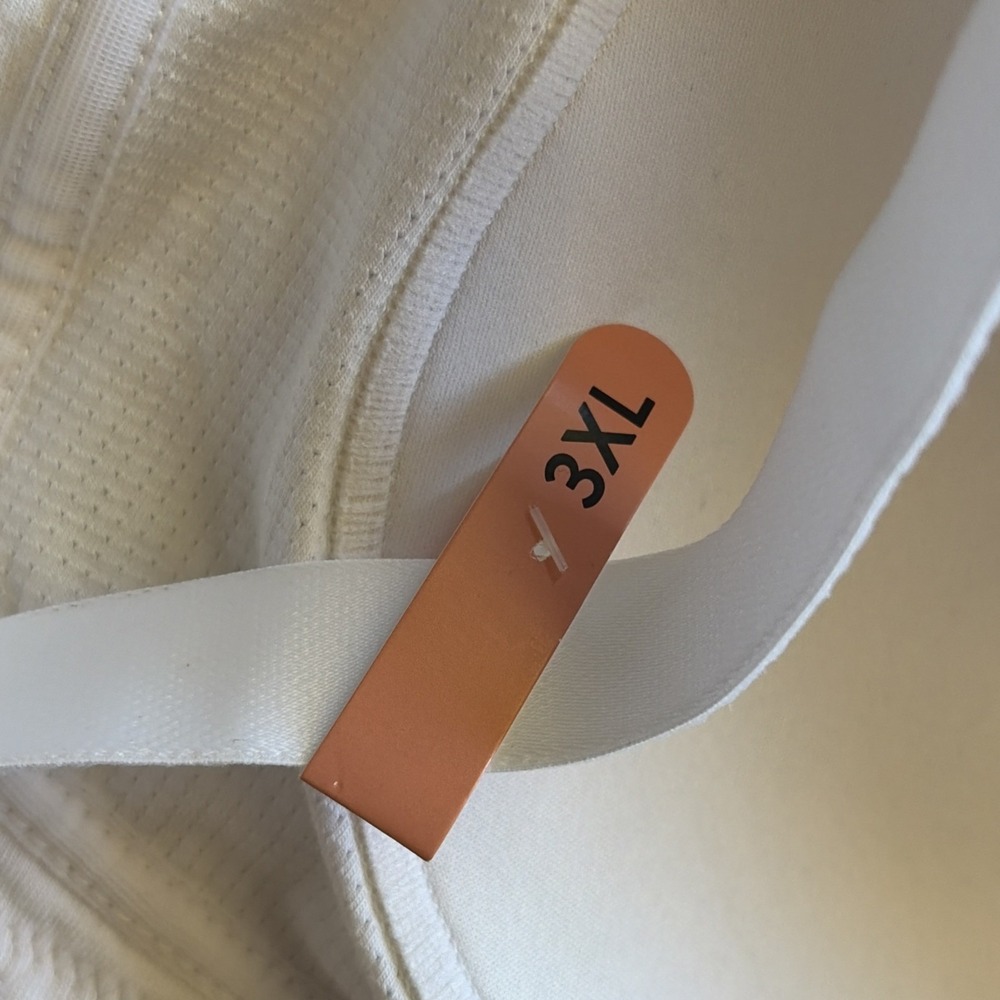 Bali White Cotton Collection Wireless Bra #DF8130 Womens 3XL NEW NWT - Picture 9 of 9